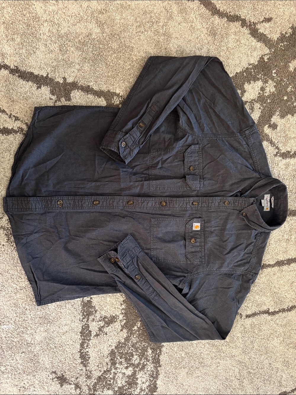 Carhartt - Men's Original Fit Midweight Solid Long-Sleeve Work Shirt!!